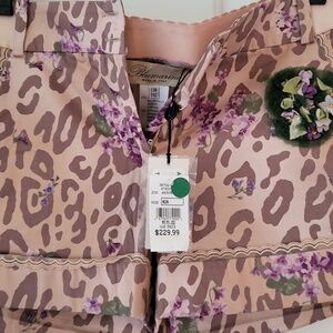 Blumarine  embroidered shorts